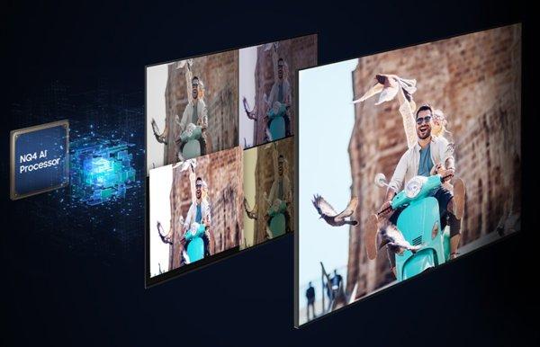 Samsung 55-inch Neo QLED QN70H 4K Samsung Vision AI Smart TV (2026)