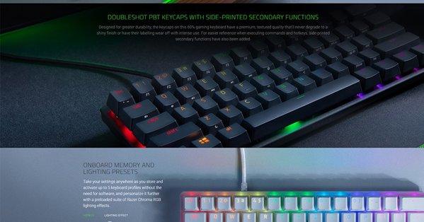 Razer Huntsman Mini 60% RGB