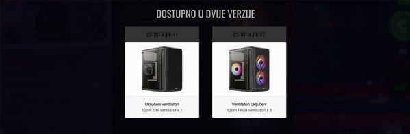 Aerocool CS-107 (Crna)