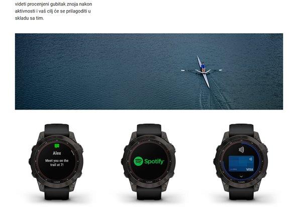 Garmin  Fenix 7X Solar (Slate Gray)