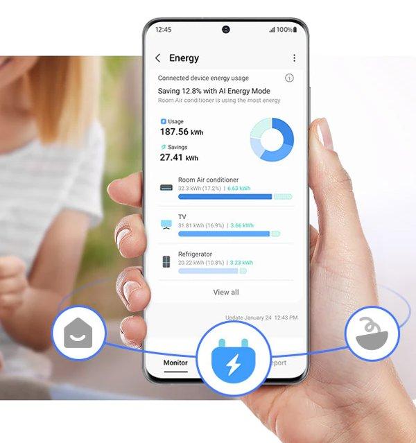 Samsung RB50DG632EB1EO kombinovani frižider