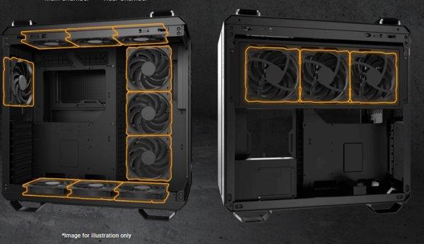 Asus TUF GAMING GT502 HORIZON TG ARGB BLACK