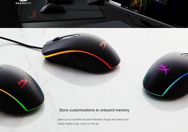 HyperX PULSEFIRE SURGE (Crni)