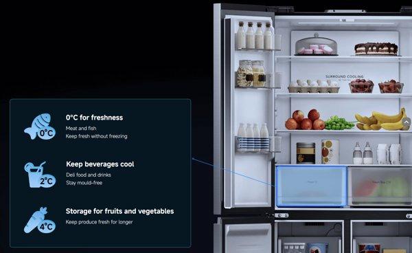 XIAOMI Mijia Refrigerator Cross Door 502L frižider