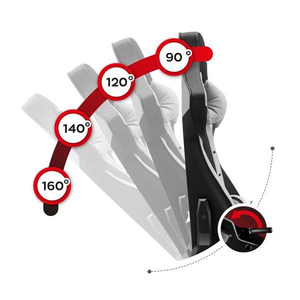 Huzaro Force 7.6 Black gaming stolica