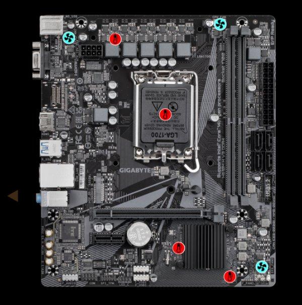 Gigabyte H610M H V3 DDR4 matična ploča