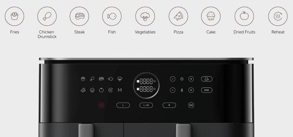 Xiaomi Dual Zone Air Fryer 10L