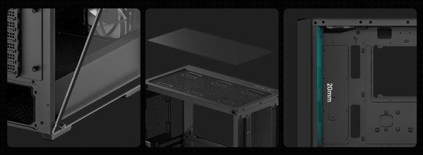 DEEPCOOL CC560 MESH V2 WH kućište