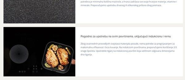 RosMarino grill Black Line 28cm