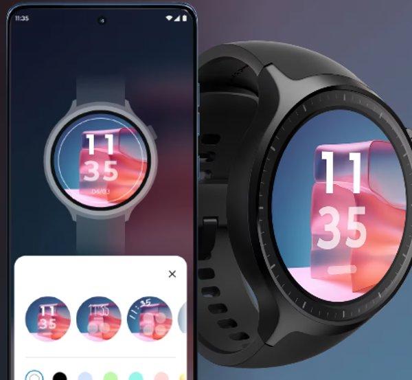 Motorola Moto Watch Matte Black smartwatch&nbsp;