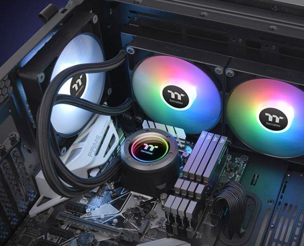 Thermaltake TH420 V2 ARGB Sync Snow edition vodeno hlađenje