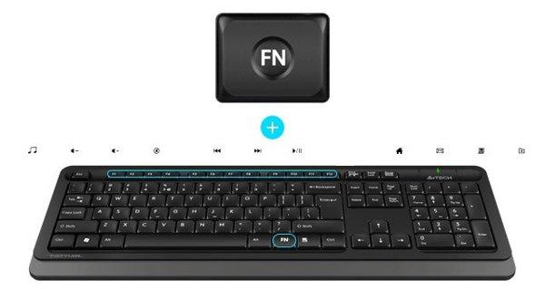 A4Tech FSTYLER FG1010 Grey Combo