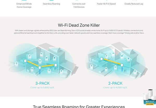 TP LINK DECO X20(3-PACK)