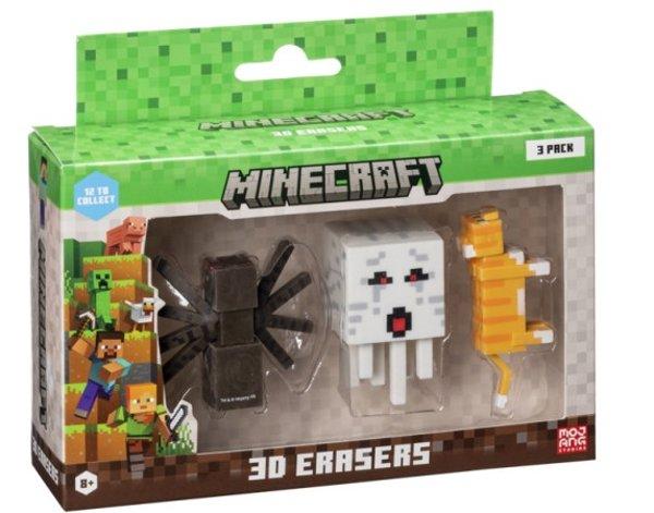Minecraft 3D GUMICE - 3 PACK VER.A