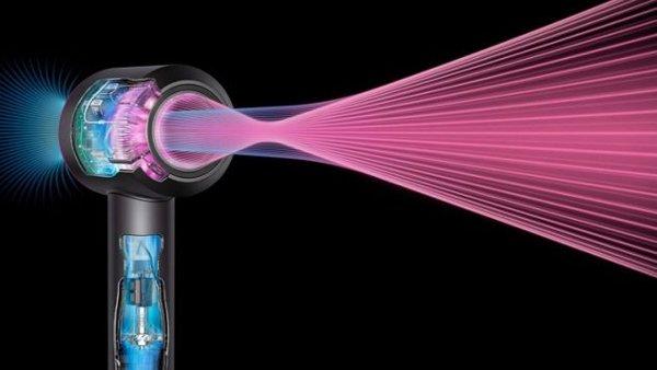 Dyson Supersonic Nural Curly + Coily (Amber Silk/ Pink Champagne)&nbsp;fen