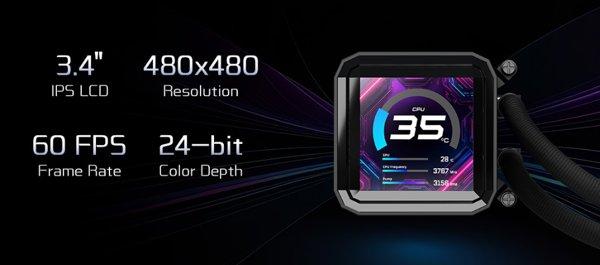 ASRock Phantom Gaming 360 LCD vodeno hlađenje