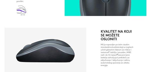 Logitech M185 plavi