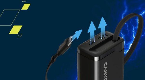 Canyon OnCharge 65RС Black punjač