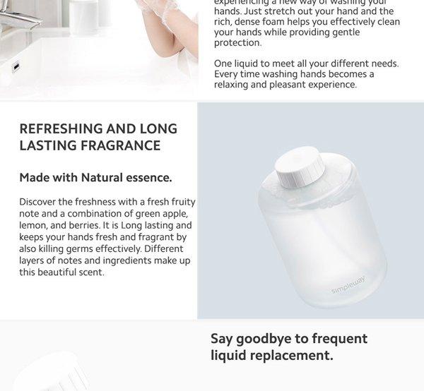 Xiaomi Mi x Simpleway Foaming Hand Soap (1-pack)
