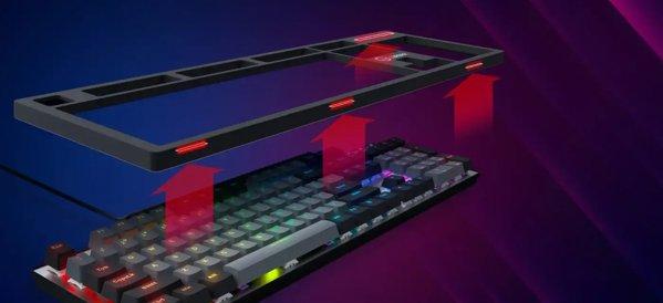 Lorgar Advanced Azar 514 White gaming tastatura
