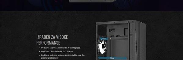 Aerocool CS-107 (Crna)