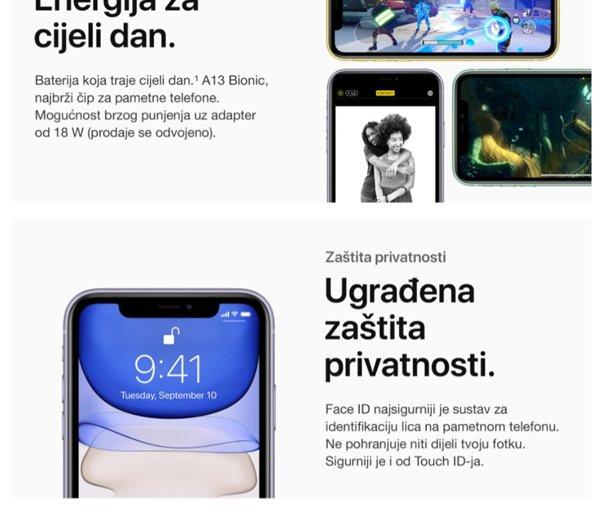 Apple iPhone 11 64GB - White