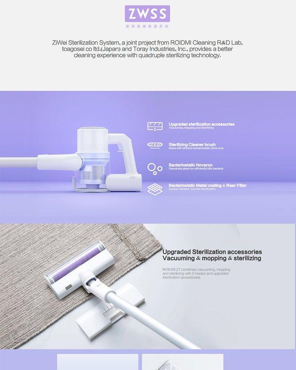 Xiaomi Roidmi Cordless Vacuum Cleaner Z1