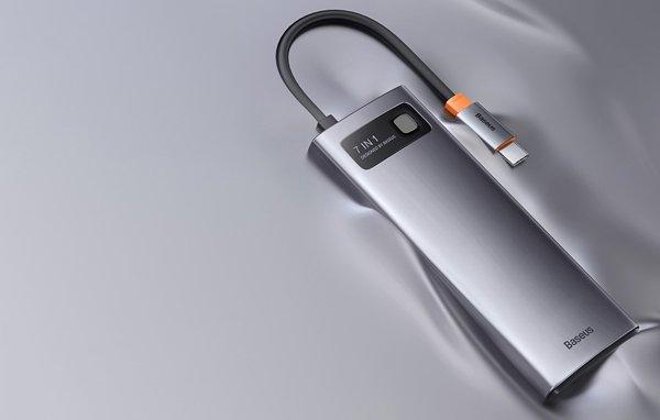 Baseus Metal Gleam&nbsp;7in1&nbsp;USB Hub