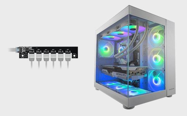 Cougar FV150 RGB Black kućište