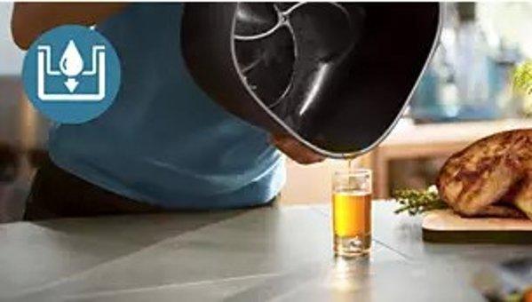 Philips NA555/00 Steam Airfryer Dual Basket 