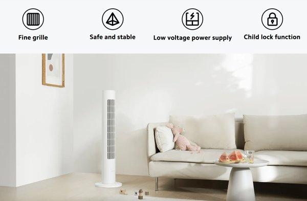 XIAOMI Smart Tower Fan 2 pametna grejalica