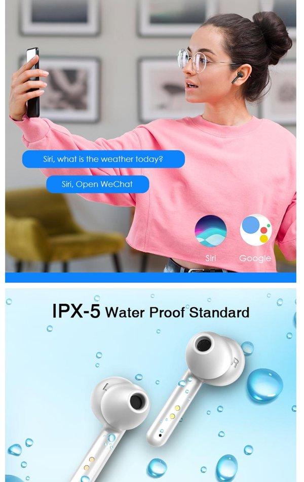 SONICGEAR EARPUMP TWS 5 PRO White