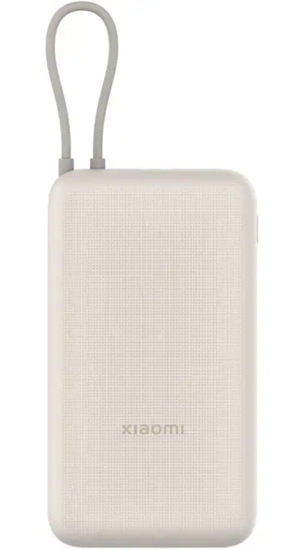 XIAOMI 33W Power Bank 20000mAh (Integrated Cable) Tan