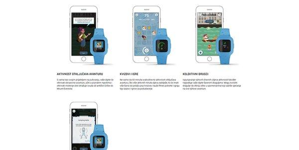 Garmin Vivofit JR3 Floral Pink - rozi