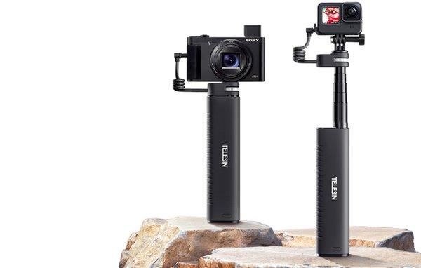 TELESIN TE-CSS-001 powerbank grip selfie stick