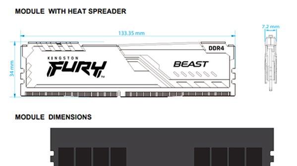 Kingston KF432C16BB/16