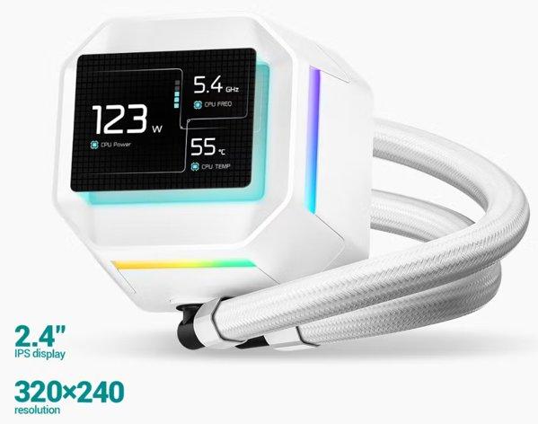 DEEPCOOL LM240 WH vodeno hlađenje
