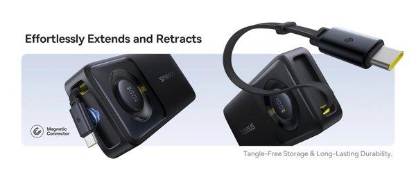 Baseus Free2Pull 10000mAh Grey Power Bank