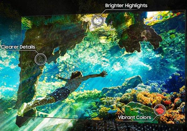 Samsung 55-inch QN85F Neo QLED 4K Samsung Vision AI Smart TV (2025)