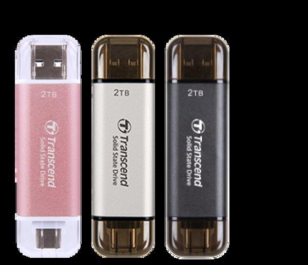 Trascend ESD310 512GB Black SSD