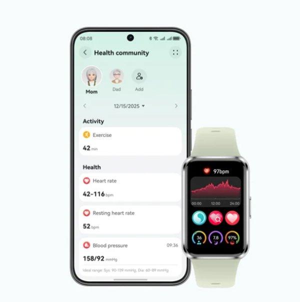 Huawei BAND 11 Polimer Black smartwatch