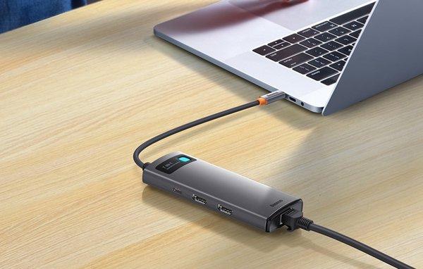 Baseus Metal Gleam&nbsp;7in1&nbsp;USB Hub