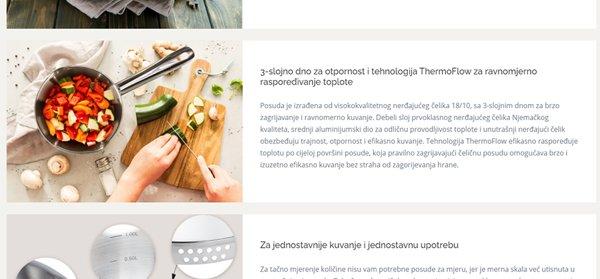 RosMarino Kaserola Pour&Cook II 16x8