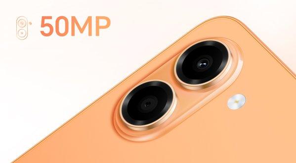 Honor X7e 6GB 256GB Sunrise Orange smartphone