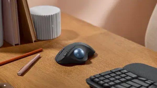 Logitech M575 Ergo Trackball Business Black miš