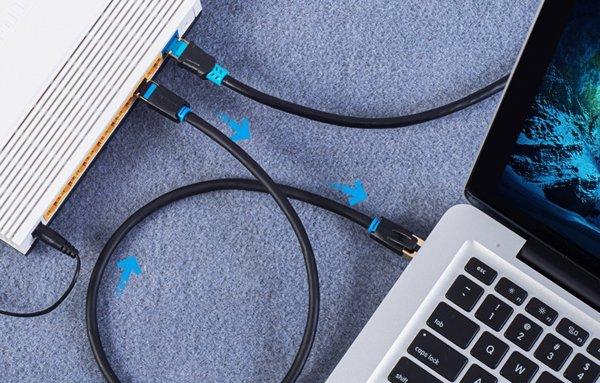 Vention CAT8 1m Black