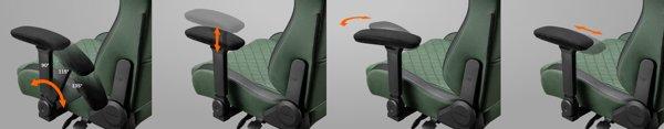 COUGAR Defensor S Jet Gray F gaming stolica