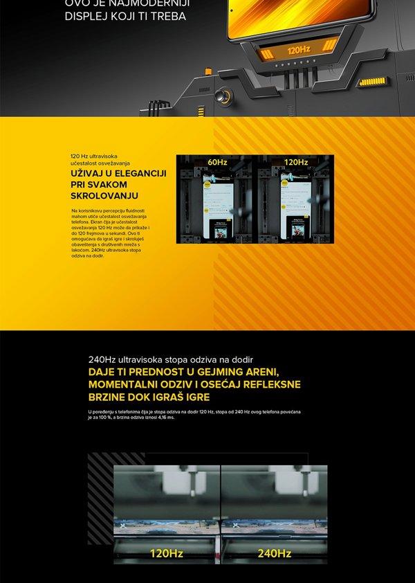 Xiaomi Pocophone X3 64GB COBALT BLUE