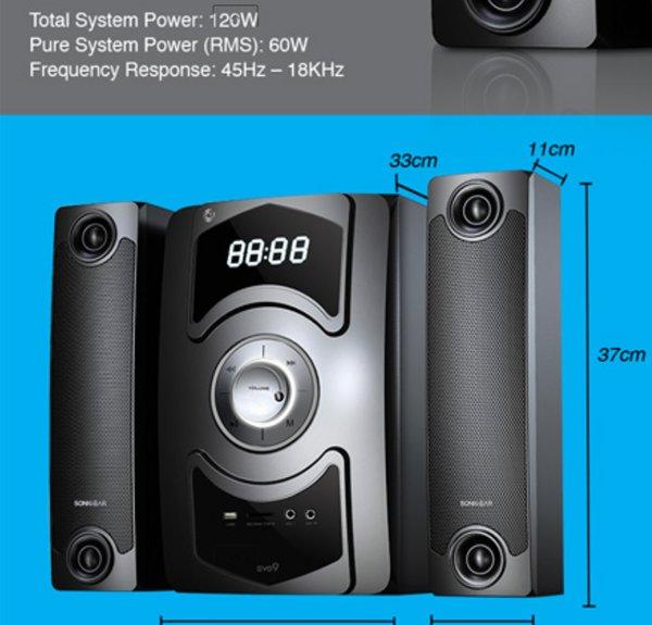 SONICGEAR EVO 9 PRO BTMI (2021)