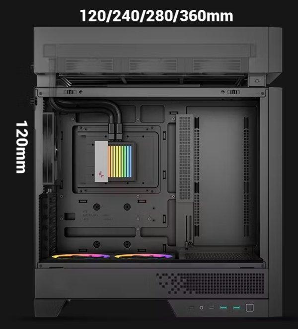 DeepCool CL6600 Black kućište